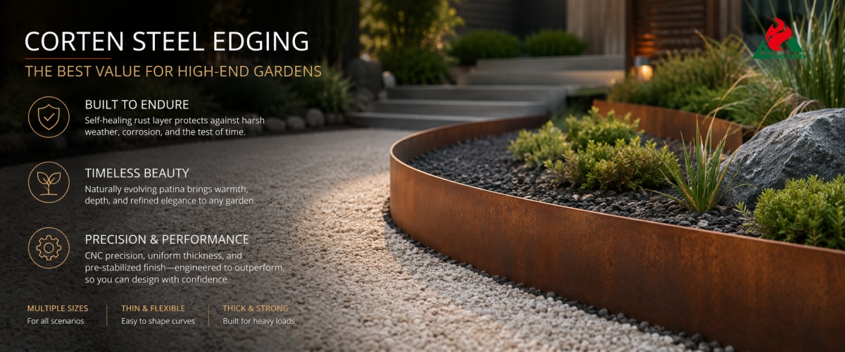 Corten Steel Edging